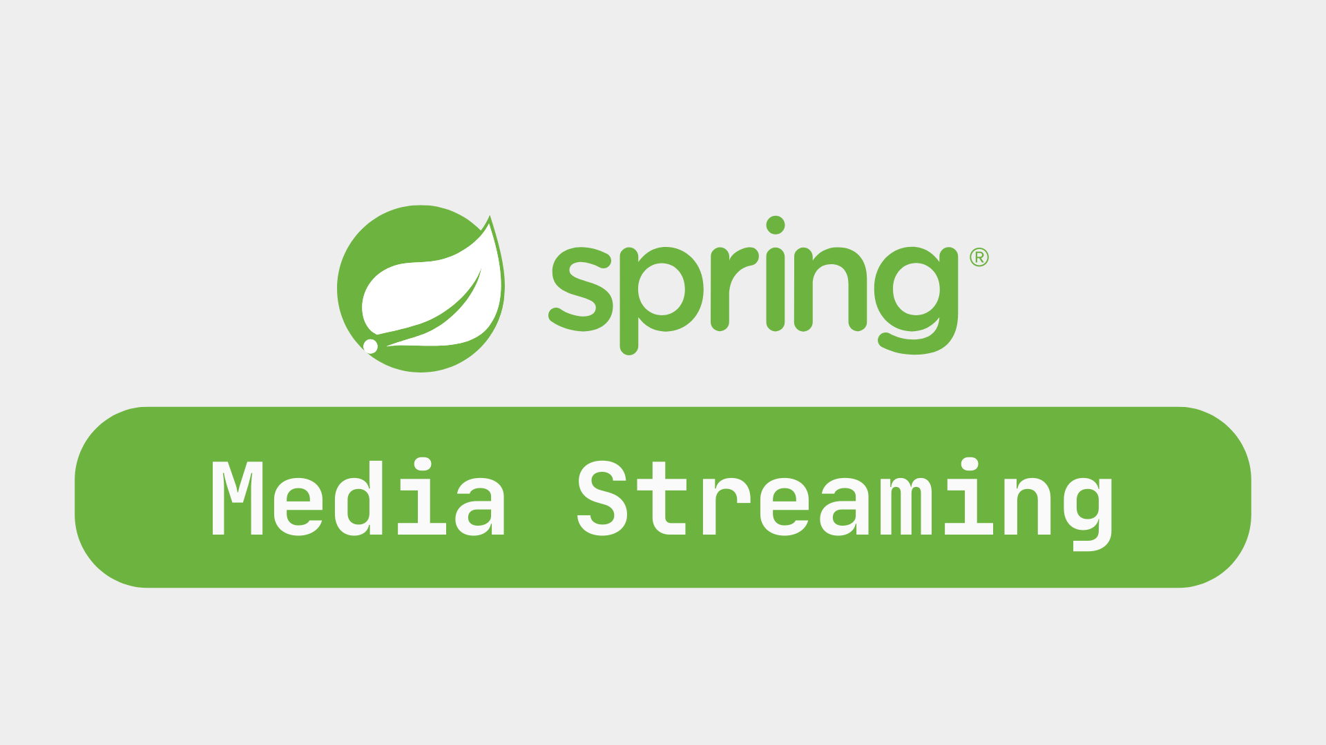 آموزش پخش تدریجی مدیا (ویدیو و صدا) در اسپرینگ بوت