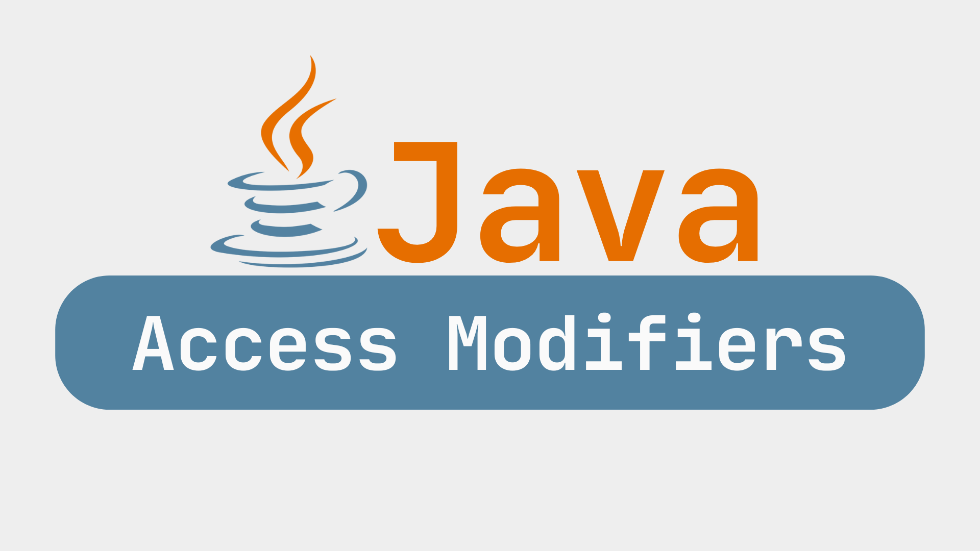 سطح دسترسی در جاوا