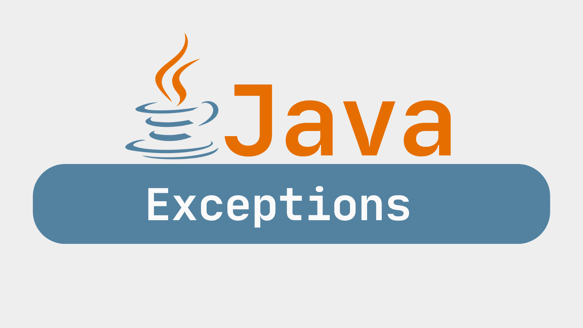 اکسپشن ها در جاوا