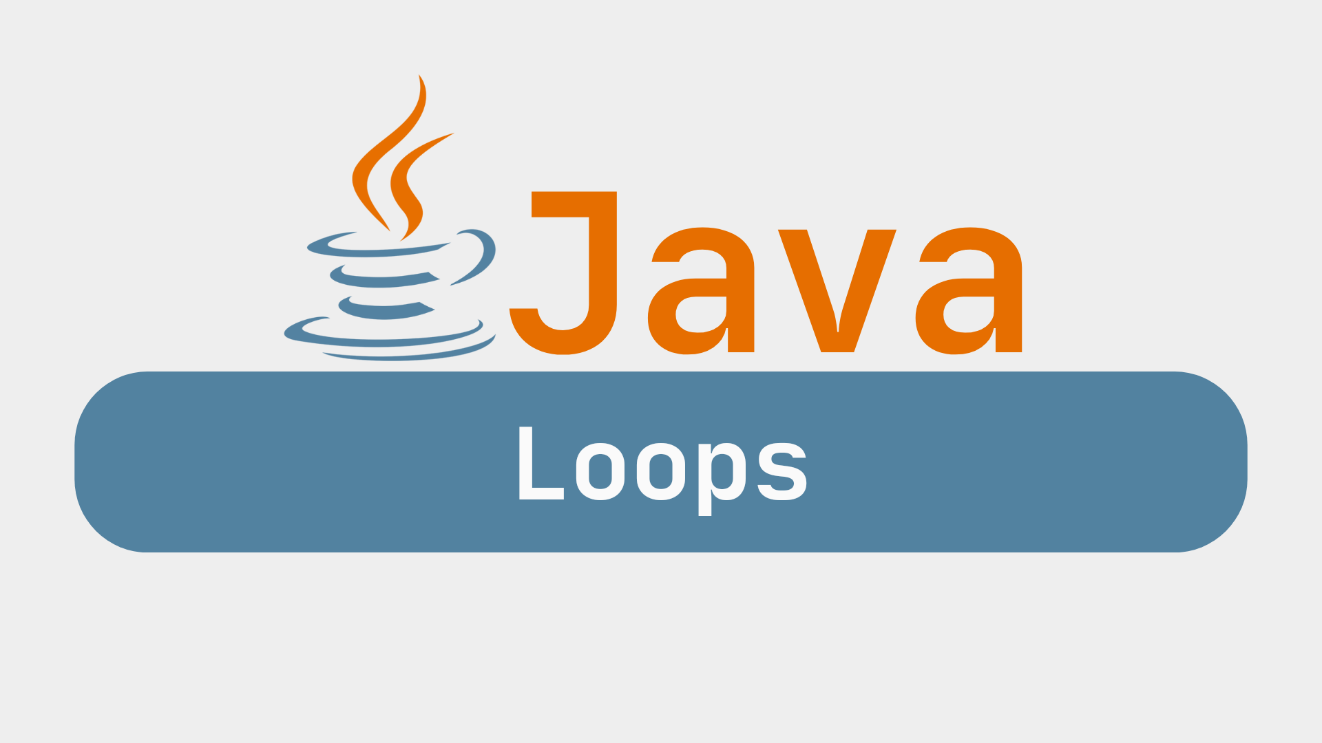 حلقه ها در جاوا