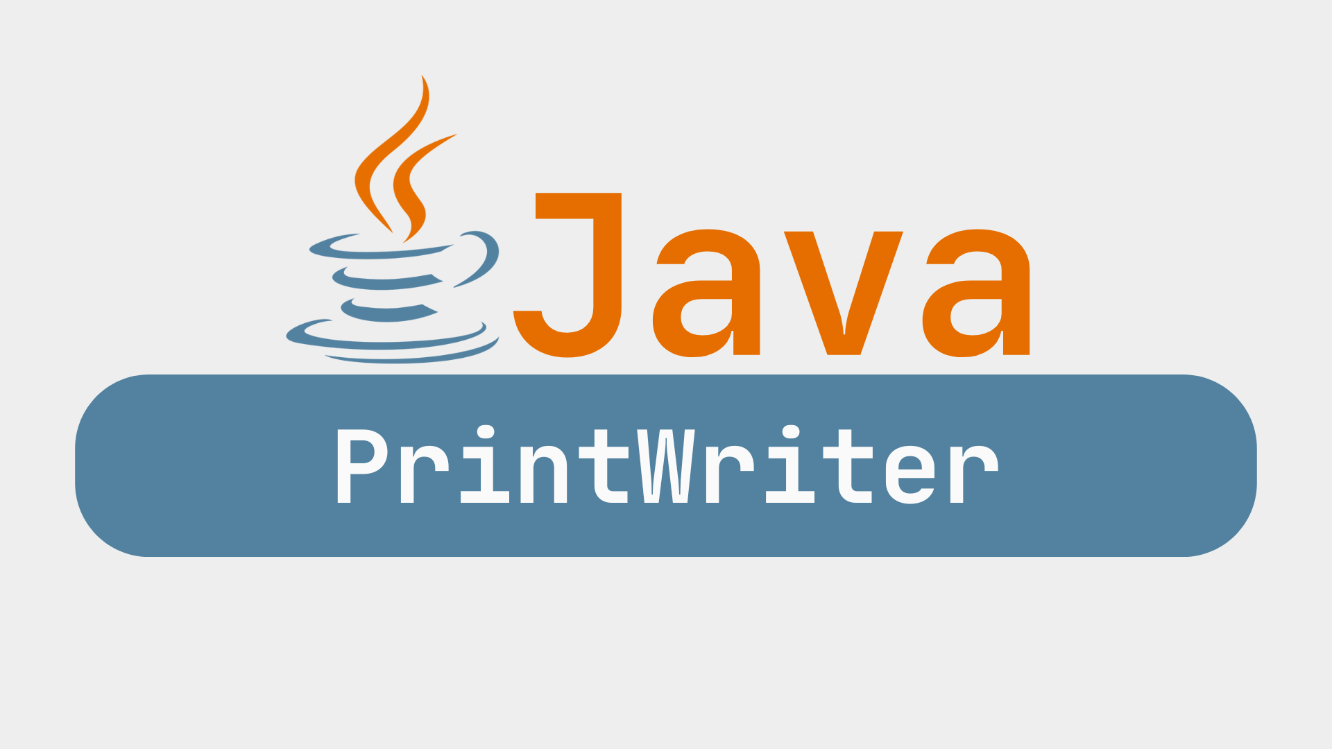 کلاس PrintWriter در جاوا و کاتلین