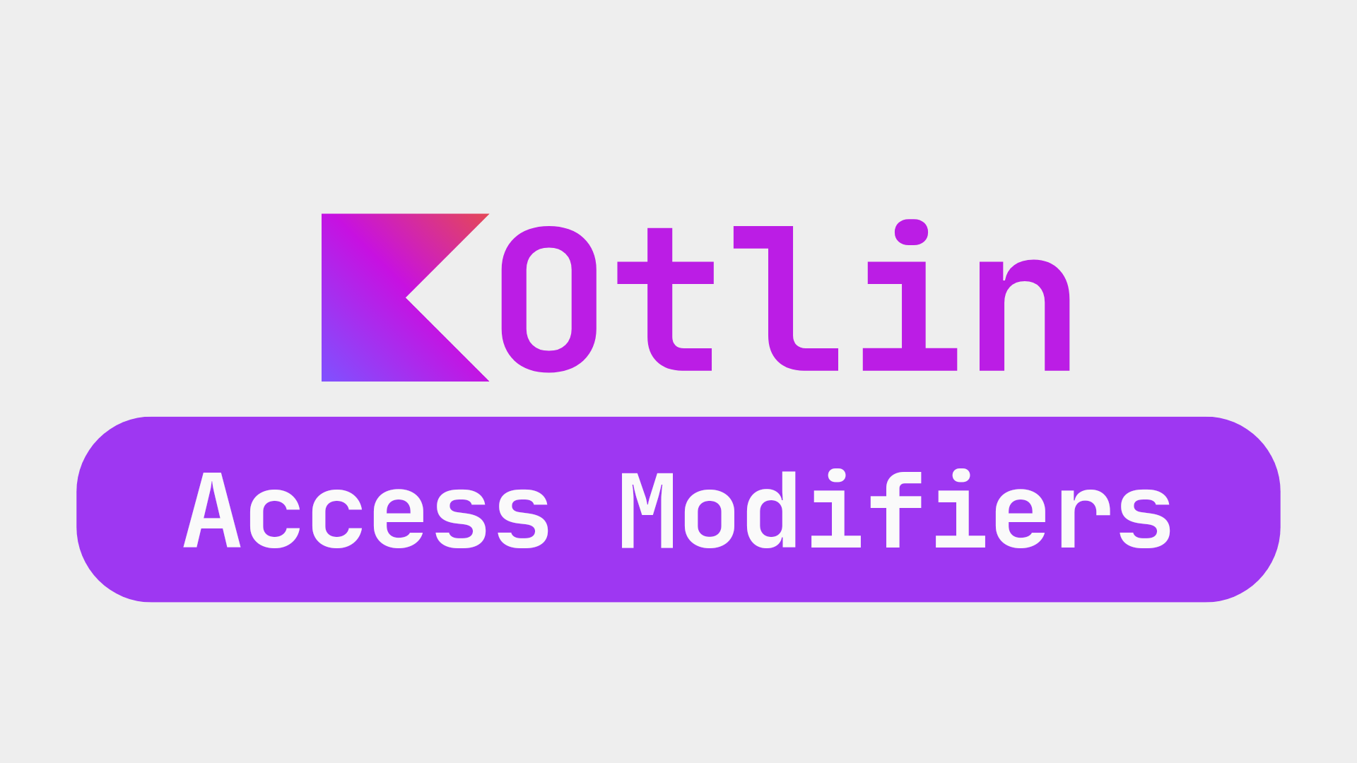 کلیدواژه های سطح دسترسی در کاتلین