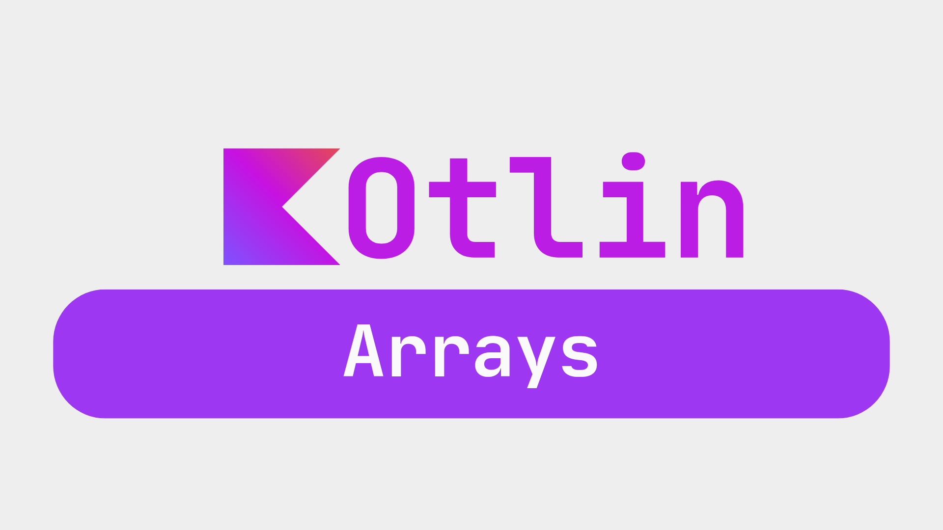 آرایه ها در کاتلین